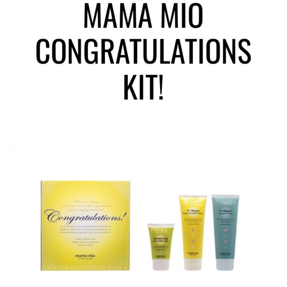 NWOT Mama Mio Fit Skin For Life Pregnant Gift Set